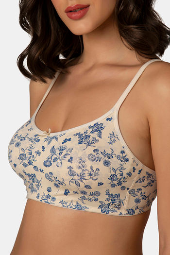 Every de by Amante Double Layered Non Wired Full Coverage Super Support Bra - Floral Print — image 4